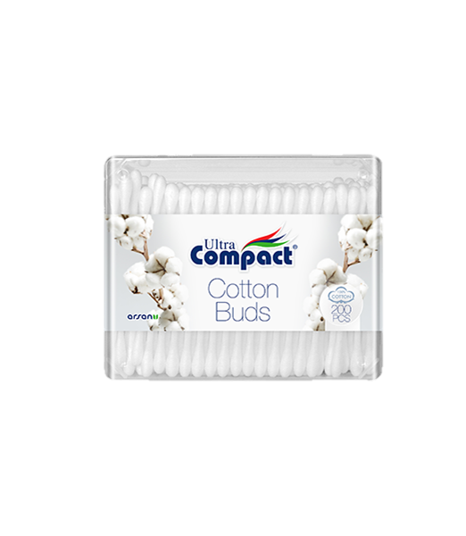 Cotton Buds 200 pcs – Ultra Compact Chile